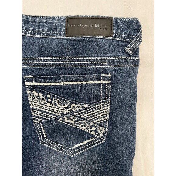 Twenty one Black Womens Stretch Jeans 10 - Picture 6 of 7